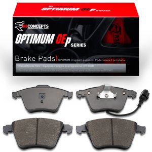 Volkswagen Golf Brake Pads - Front - R1 Concepts - Optimum OE - `08-`15 Volkswagen Golf Brake Pads - Front - R1 Concepts - Optimum OE - `08-`15